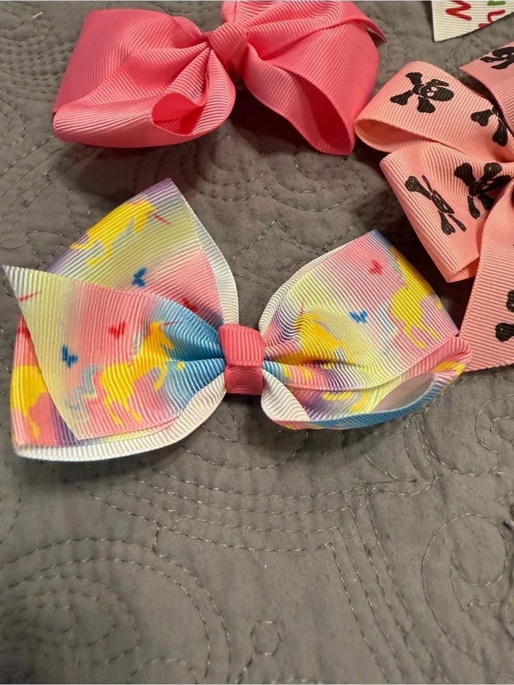 Assorted Kids Hair Bows Pack - Multicolor